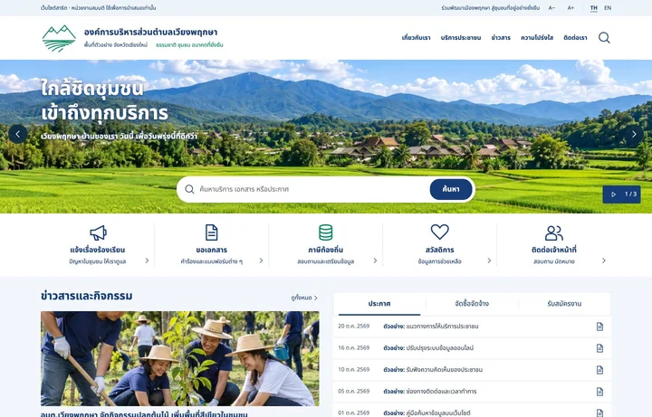 WIANG PHRUEKSA — เว็บไซต์องค์การบริหารส่วนตำบล