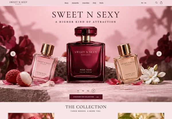 Website preview: SWEET N SEXY